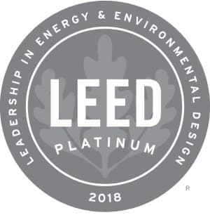 LEED Platinum 2018